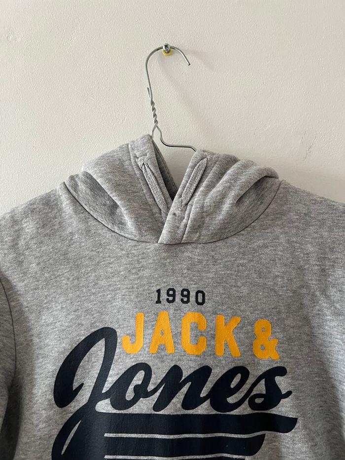 Sweat à capuche gris - photo numéro 2