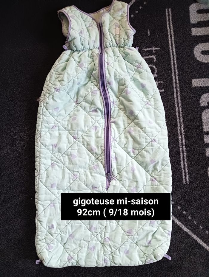 Gigoteuse mi-saison 92cm