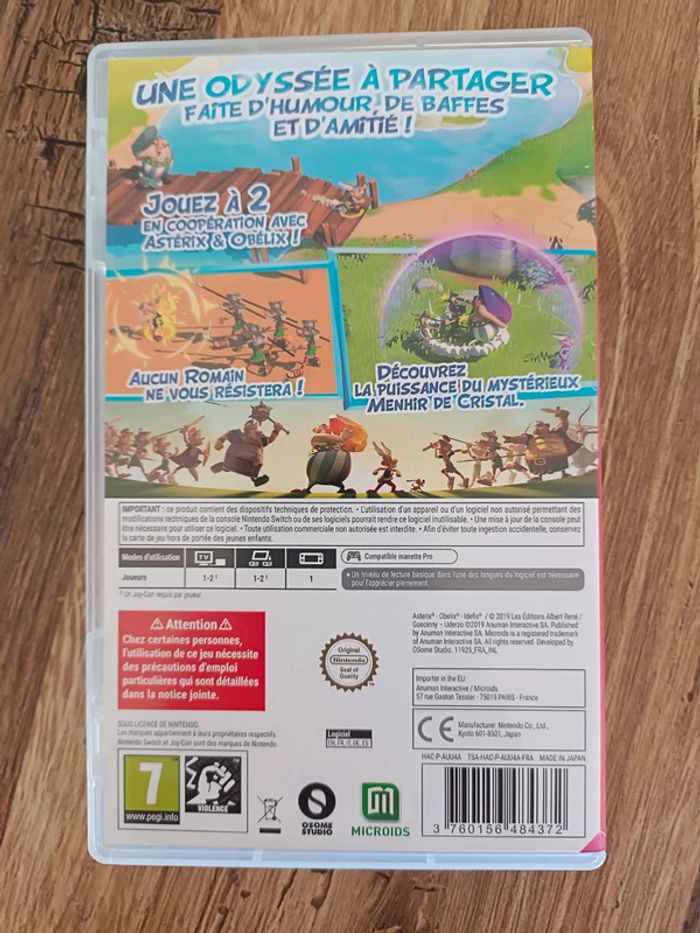 Jeu switch Astérix Obélix XXL3 Le menhir de Cristal - photo numéro 2