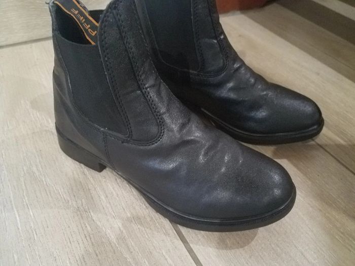 Bottines équitation simili cuir