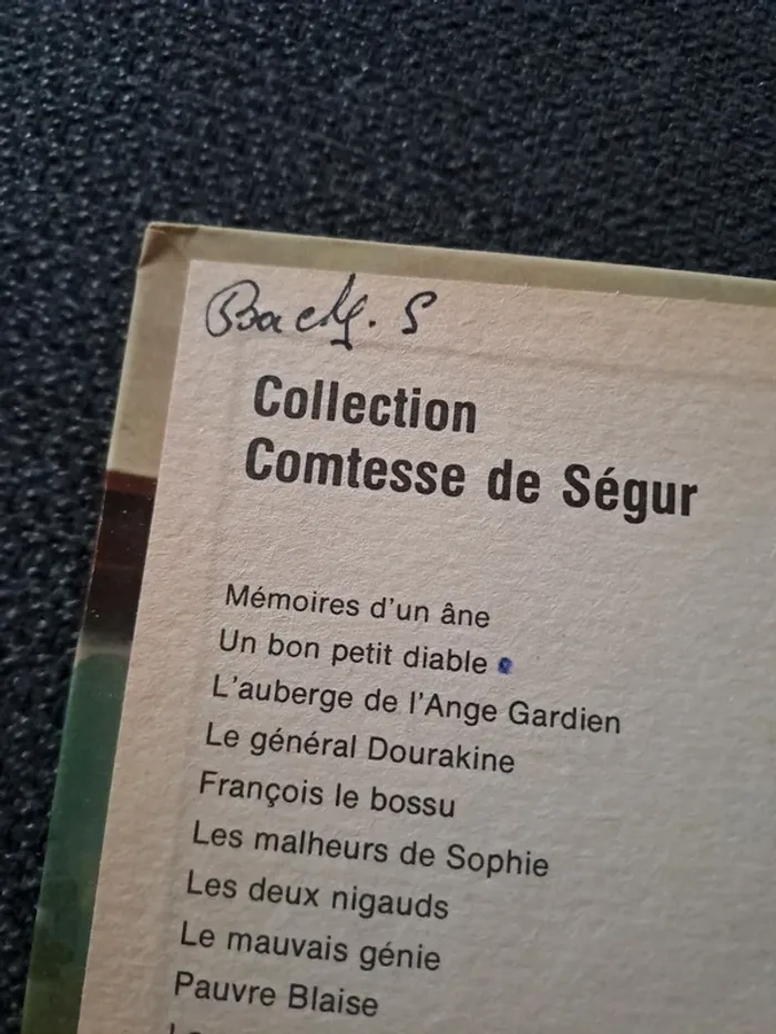 Livre "un bon petit diable" Comtesse de Ségur - photo numéro 5