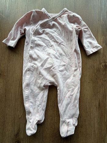 Pijama rose cerise Tex 3 mois