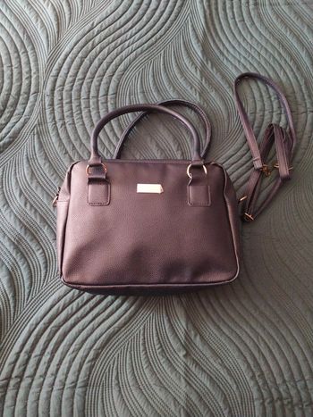 Sac à main bleu foncé