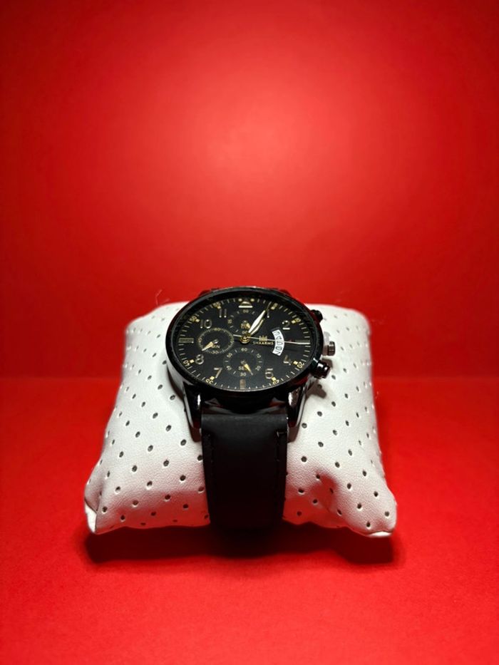 Montre À Quartz Classique Pour Homme avec date, bracelet personnalisable - photo numéro 2