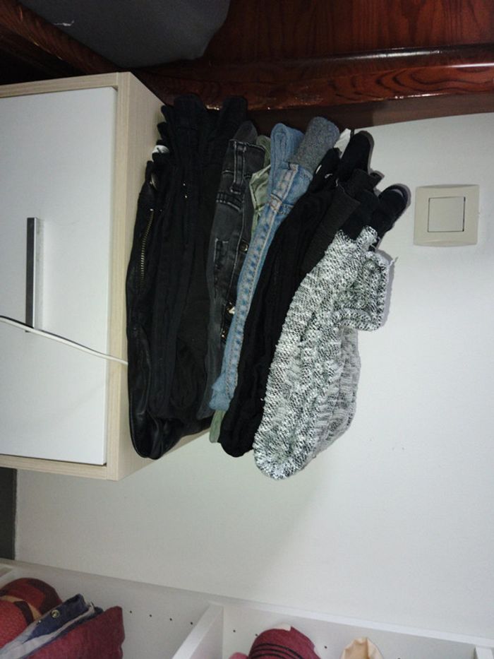 Lots jeans pantalons - photo numéro 2
