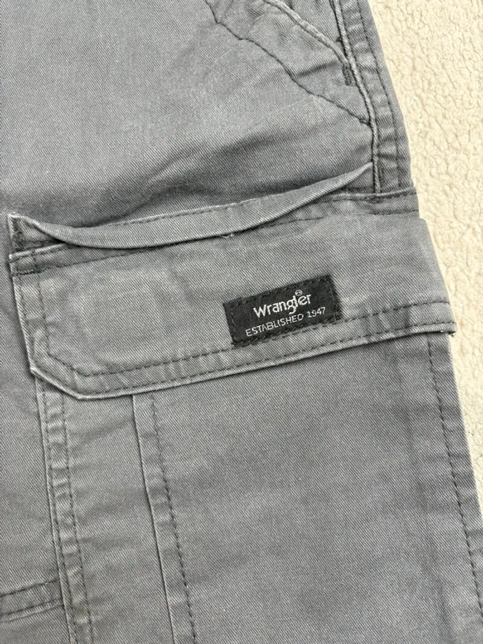 Short cargo Wrangler | Gris | Taille W32 - photo numéro 4