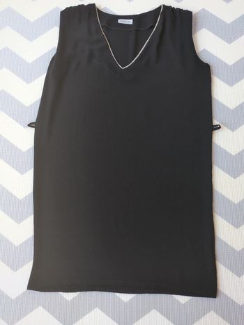 Robe droite légère noire