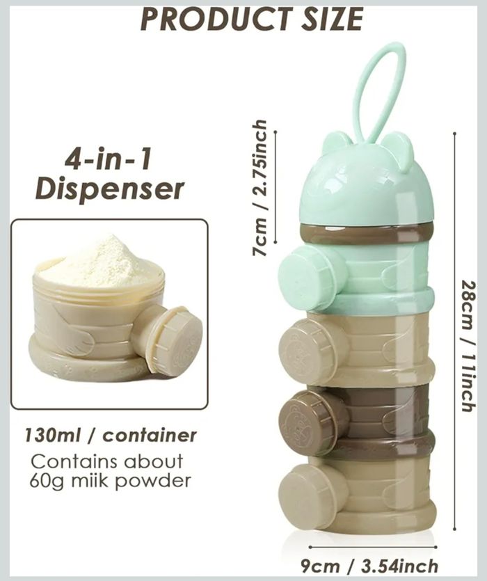 Dosette bébé - 4 compartiments - photo numéro 4