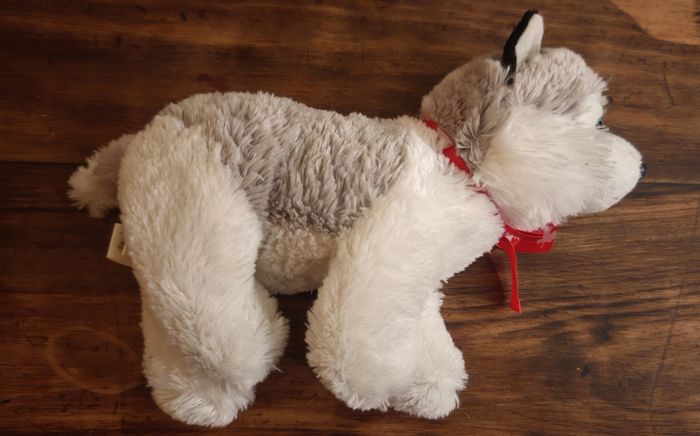 Peluche Husky Canada Creature Comforts 32x17cm - photo numéro 3
