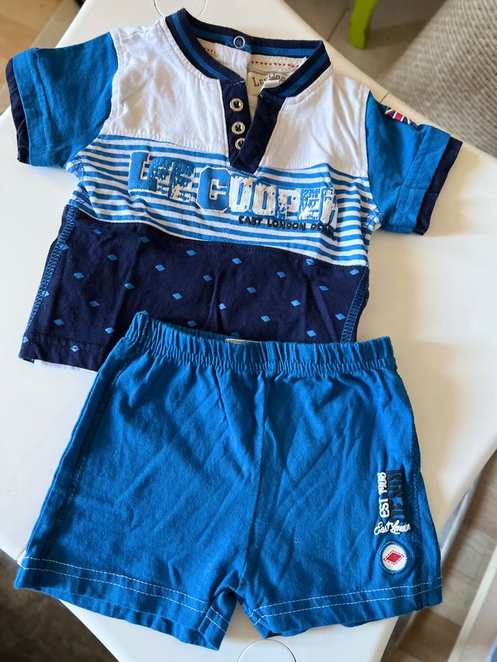 Short et tee shirt lee Cooper 6mois