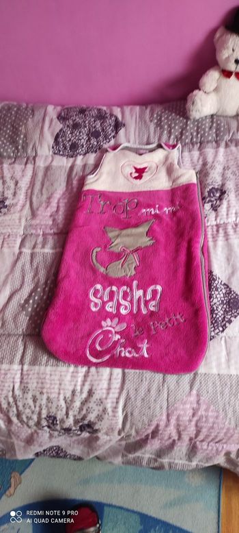 Gigoteuse Sasha le petit chat naissance à 3 mois