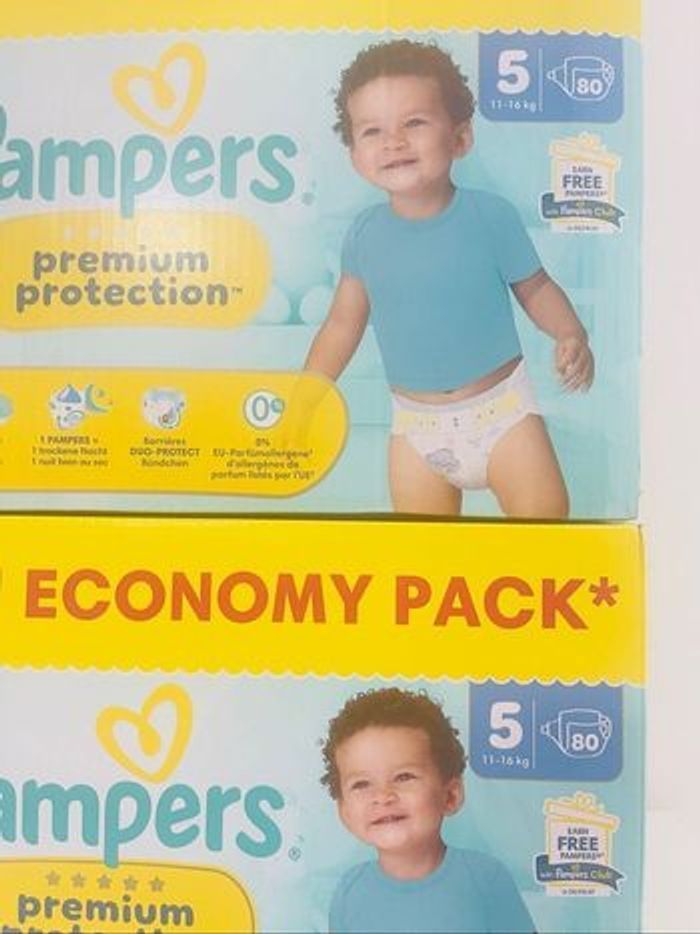 Couches Pampers Premium Protection taille 5 - photo numéro 2