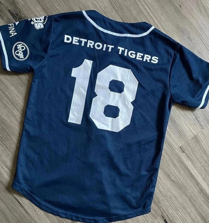 Chemise Détroit Tigers Taille M enfant - photo numéro 2