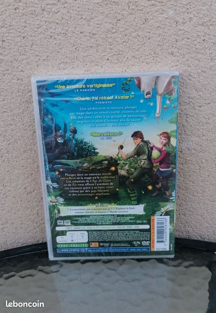 Dvd epic La bataille du royaume secret - 20th Century Fox - Blue Sky (neuf sous blister) - photo numéro 2