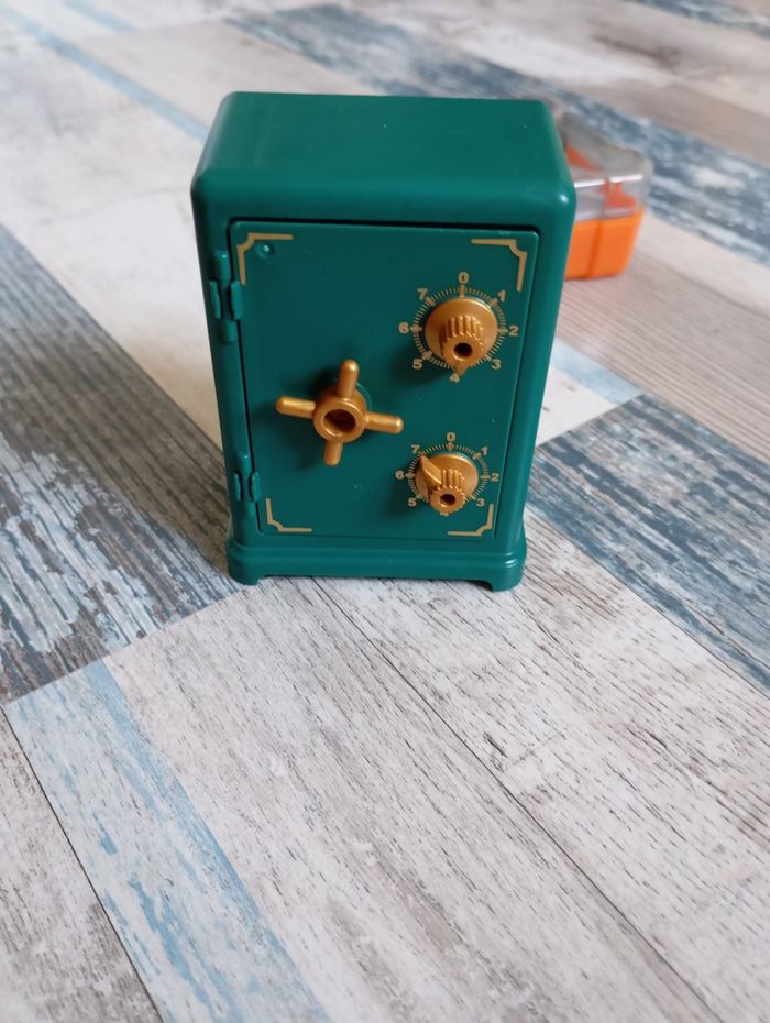 Playmobil police coffre fort