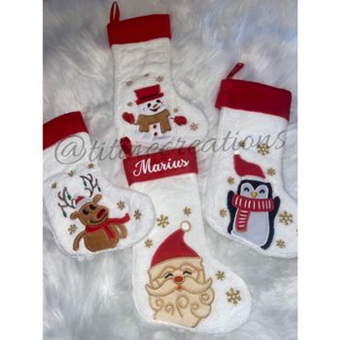 Chaussette de noël personnalisée🎅