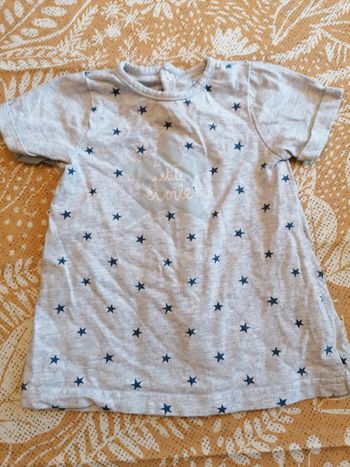 T shirt long / robe 12 mois