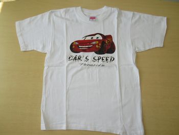 t-shirt Cars 10 ans