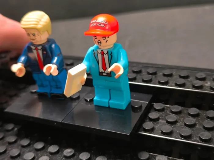 figurines type Lego Donald Trump - photo numéro 3