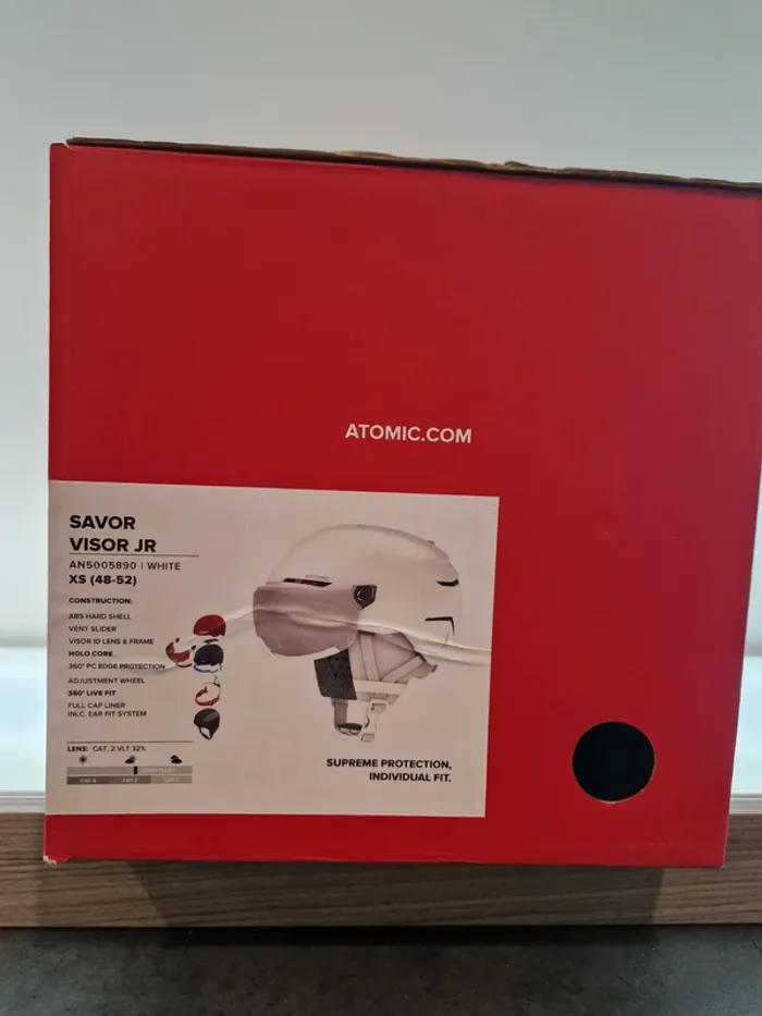 Atomic Savor Visor Jr Unisex Youth Helmet XS [c7] - photo numéro 4
