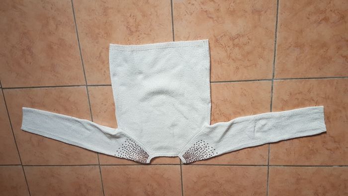 Pull fille blanc cassé 10 ans Kiabi - photo numéro 4