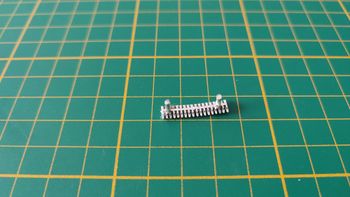 Grille supérieure pièce détachée miniature Burago Mercedes 300 SL 1954 1/18 1/18e #D85