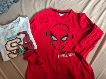 T-shirt manches longues spiderman