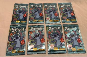 8 sachets panini DISNEY STITCH neufs scellés
