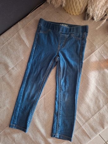 Jegging kiabi 3 ans bleu