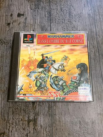 Warhammer Dans l’ombre du rat Cornu Jeu PS1 Complet VF Sony