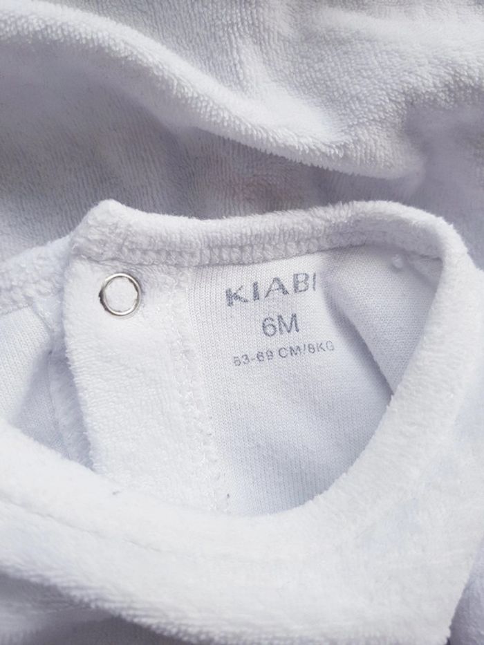 Kiabi - Grenouillère / pyjama une pièce / dors bien en velours (6 mois) - photo numéro 6
