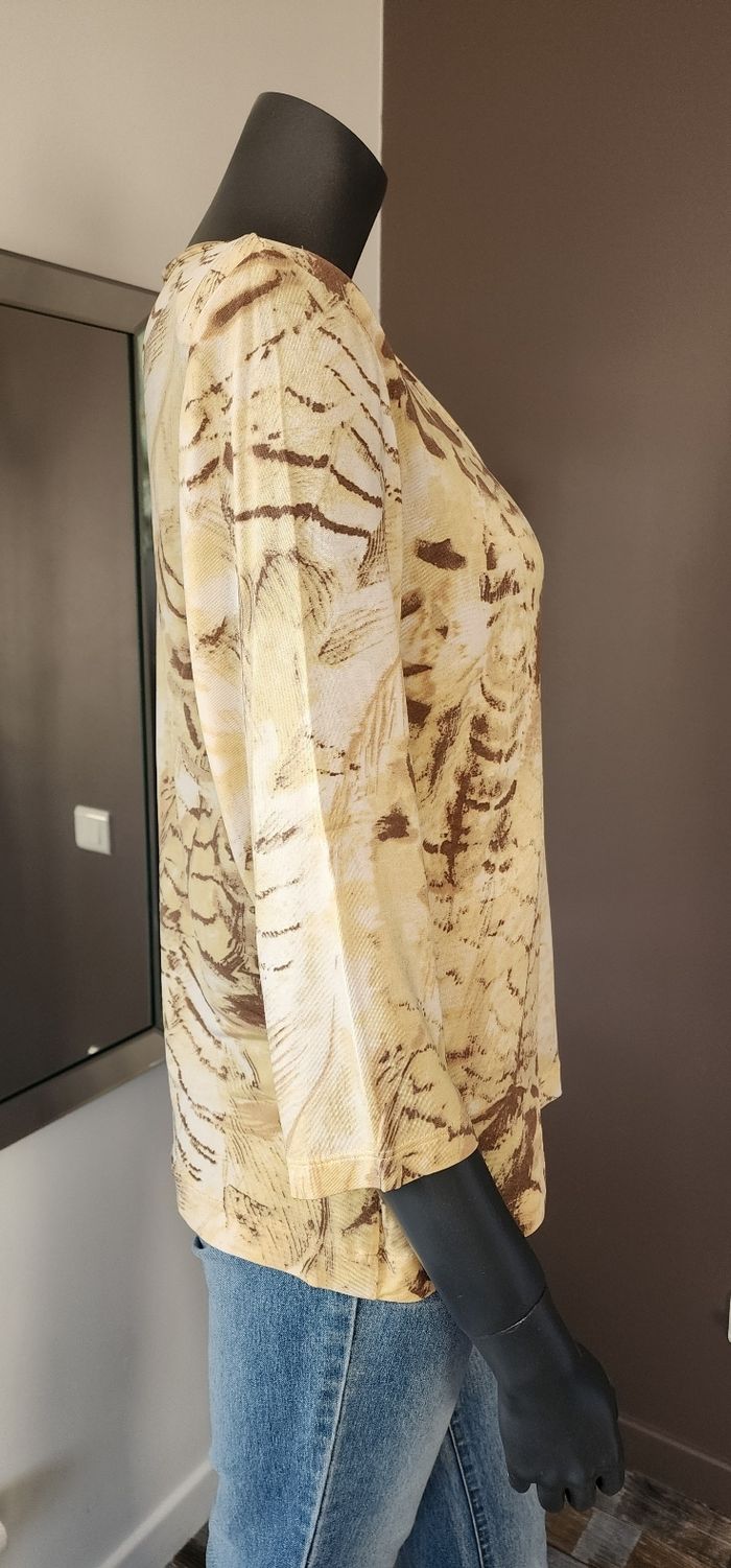 T-shirt très fluide femme, taille 40 - photo numéro 3