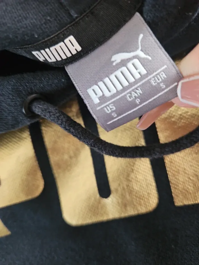 Puma sweat long à capuche taille S - photo numéro 12