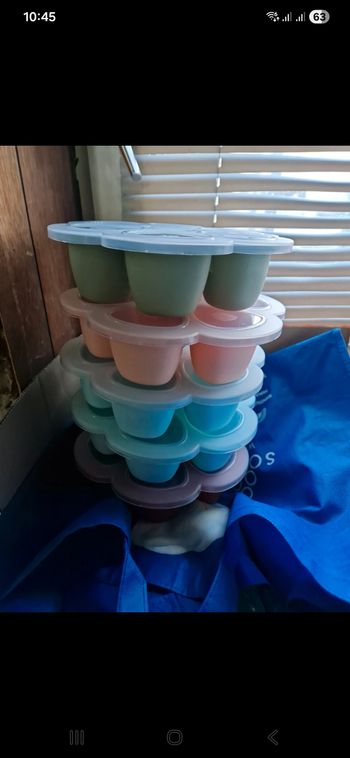 Lot de fleurs multiportions 150ml