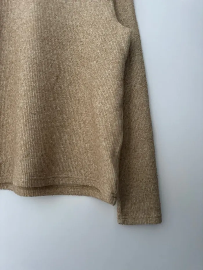 Pull jaune/beige Amisu - photo numéro 4