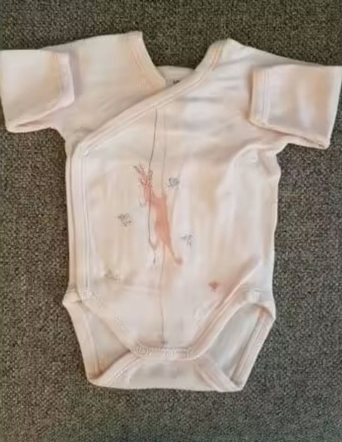 Body Petit Bateau, taille naissance