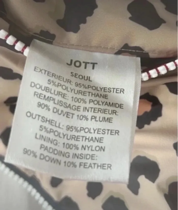 Doudoune Jott léopard - photo numéro 6