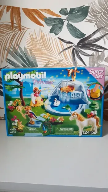 Playmobil princesse fontaine 4137