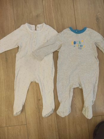 Pyjamas coton 12 mois