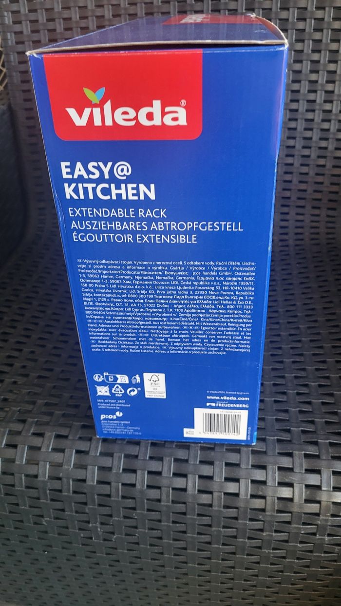 Egouttoir vileda easy kitchen - photo numéro 2