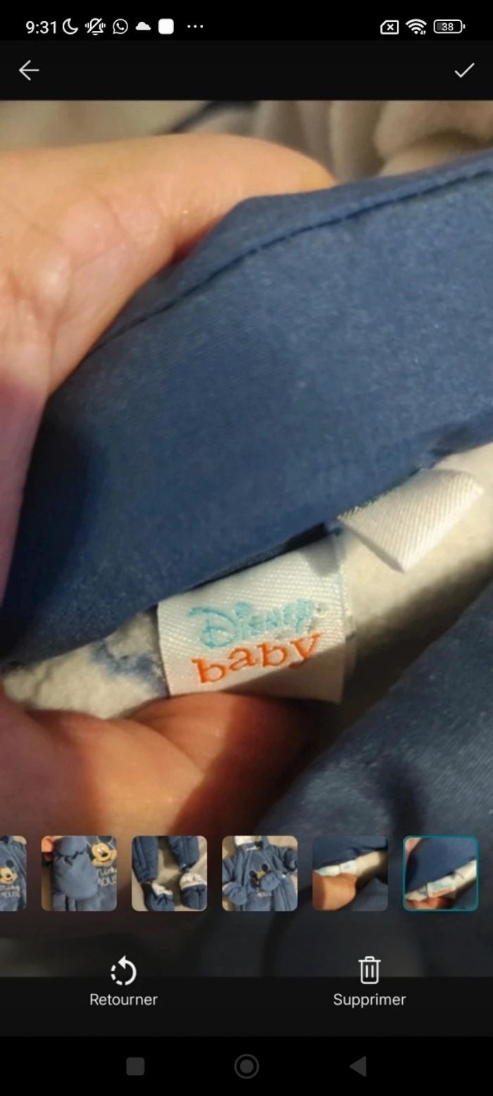 Combinaison hiver bébé garçon neuve - photo numéro 7