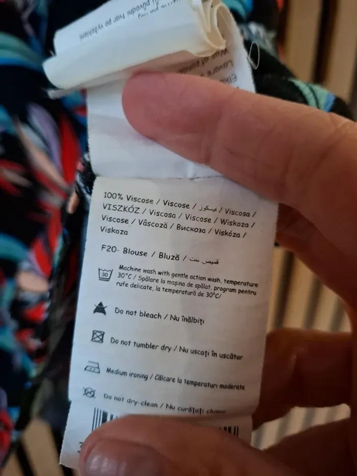 Blouse fluide imprimée T 38 - photo numéro 8
