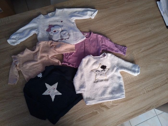 Lot Pull sweat gilet