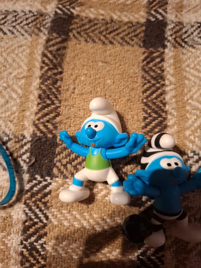 Lot de 3 figurines les schtroumpfs - photo numéro 2