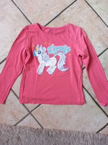 Tee-shirt coton 8ans Kiabi Licorne