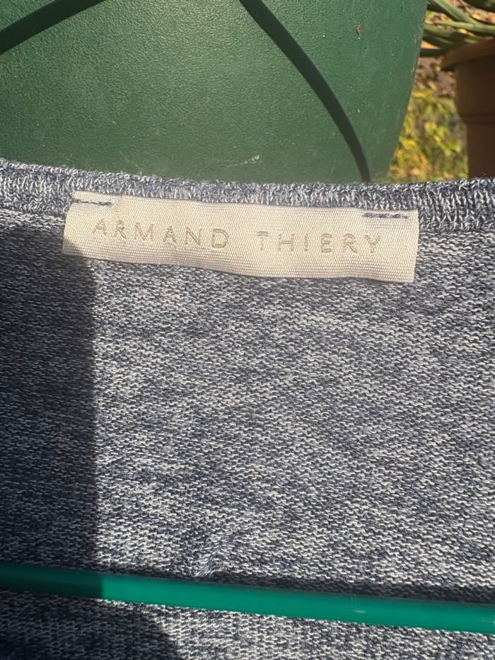 Haut gris manche 3/4 - photo numéro 2