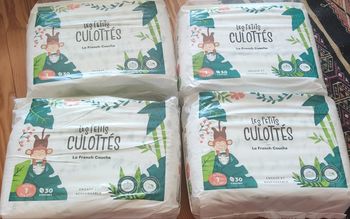 4 Paquers couches les petits culottés taille 1