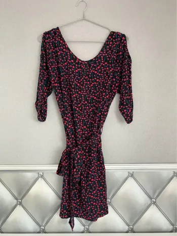Robe vintage à fleurs S