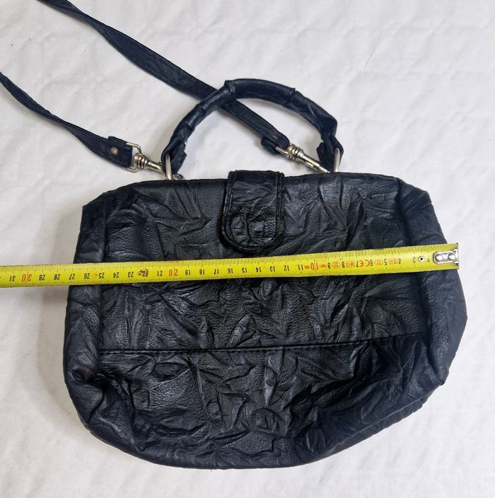 Sac a main , vintage , noire , femme - photo numéro 6