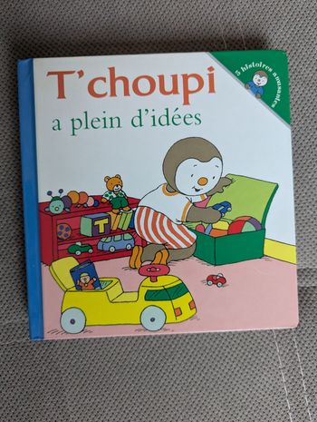 Livre T'choupi 5 histoires